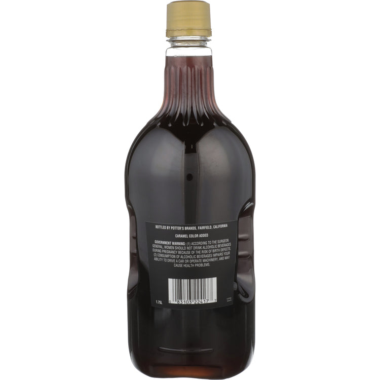 Potter's Coffee Liqueur 30 - 1.75L - Back