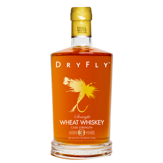 Dry Fly Wheat Whiskey Cask Strength 3 Yr 120 - 750ML - Front