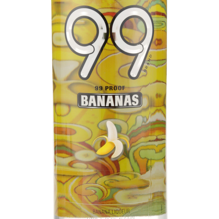 99 Brand Banana Schnapps 99 - 1.0L - Front Label