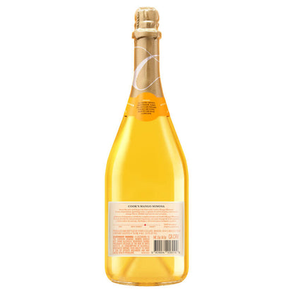 Cook's Sparkling Mango Mimosa Flavored Wine - 750ML - Back