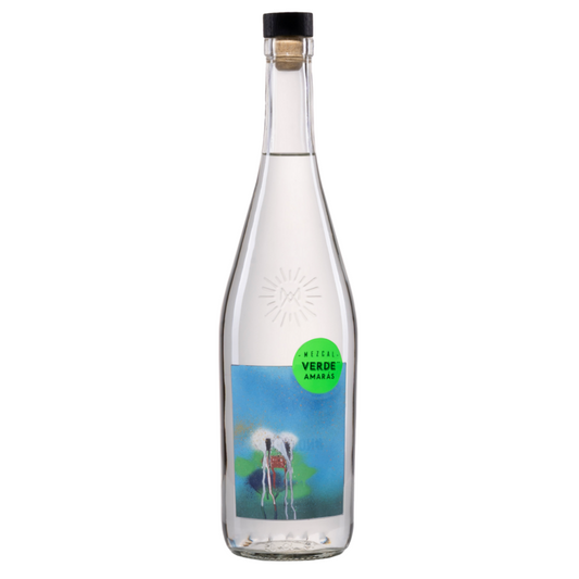 Verde Amaras Mezcal Joven Espadin Artesanal A1 84 - 750ML - Front
