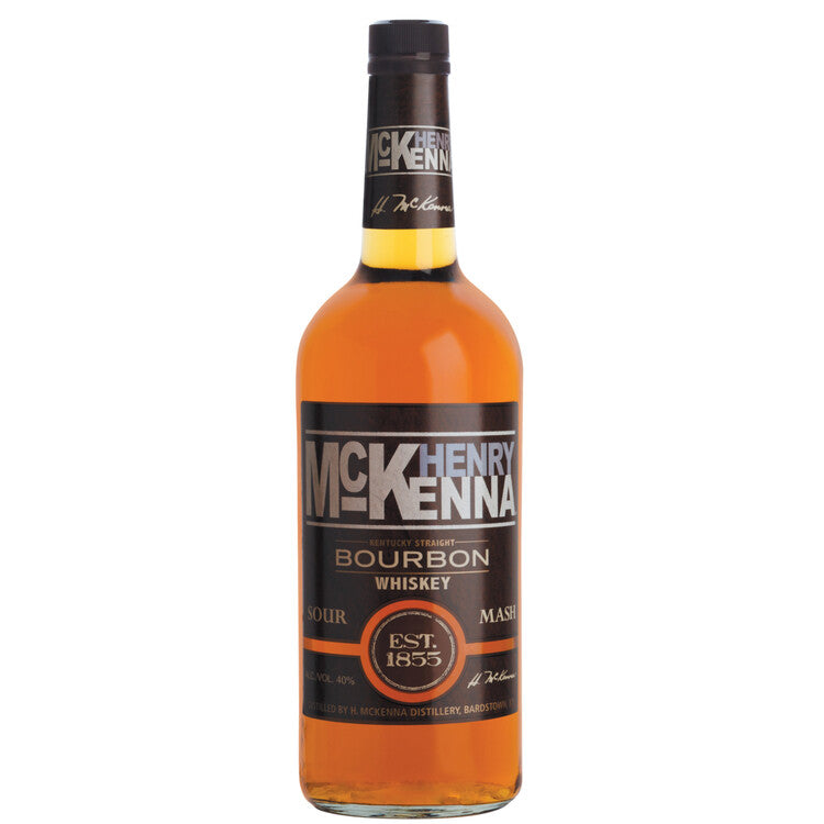 Henry Mckenna Straight Bourbon Sour Mash 80 - 1.0L - Front
