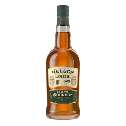 Nelson Bros Blended Bourbon Reserve 107.8 - 750ML - Front Label