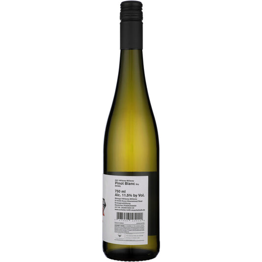 Willems Willems Pinot Blanc Dry Mosel 2022 - 750ML - Back