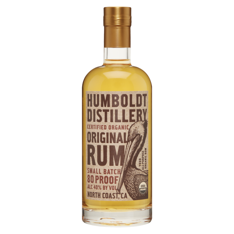 Humboldt Distillery Original Rum Small Batch 80 - 750ML - Front
