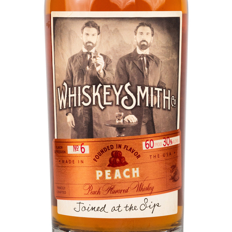 Whiskeysmith Peach Flavored Whiskey 60 - 750ML - Front Label