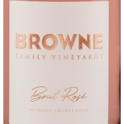 Browne Family Vineyards Brut Rose Bitner Estate American - 750ML - Front Label