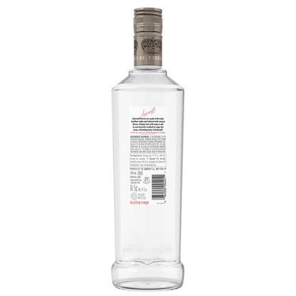 Smirnoff Vodka Vanilla Flavored 60 - 750ML - Back