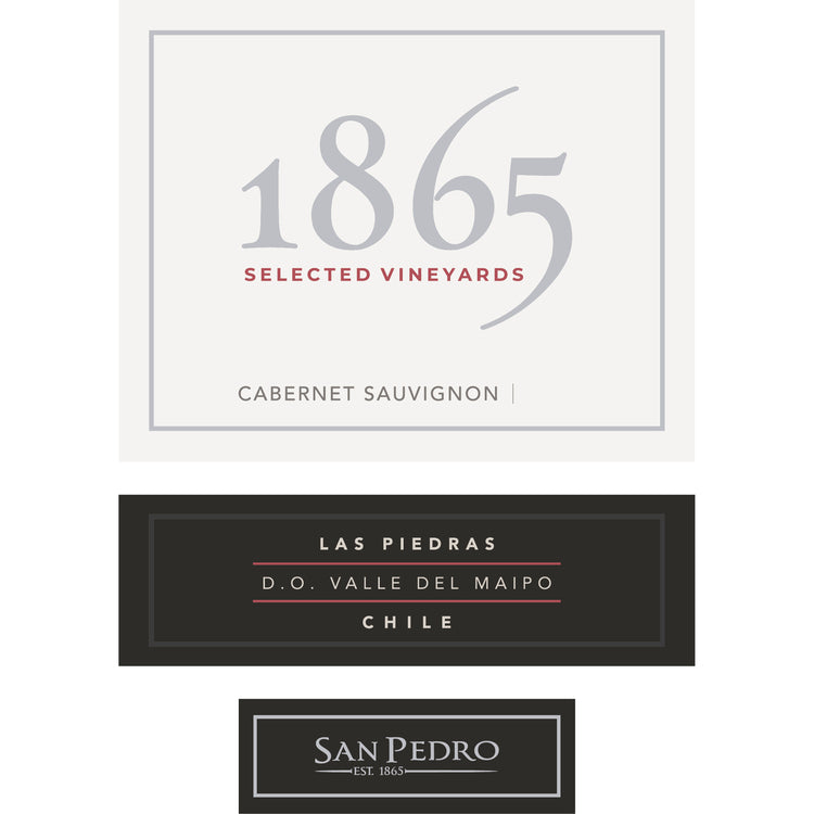 1865 Cabernet Sauvignon Seventy Year Old Vines Lontue Valley 2019 - 750ML - Front Label