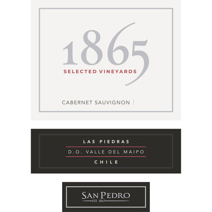 1865 Cabernet Sauvignon Seventy Year Old Vines Lontue Valley 2019 - 750ML - Front Label