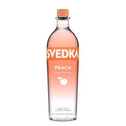 Svedka Peach Flavored Vodka 70 - 1.0L - Front