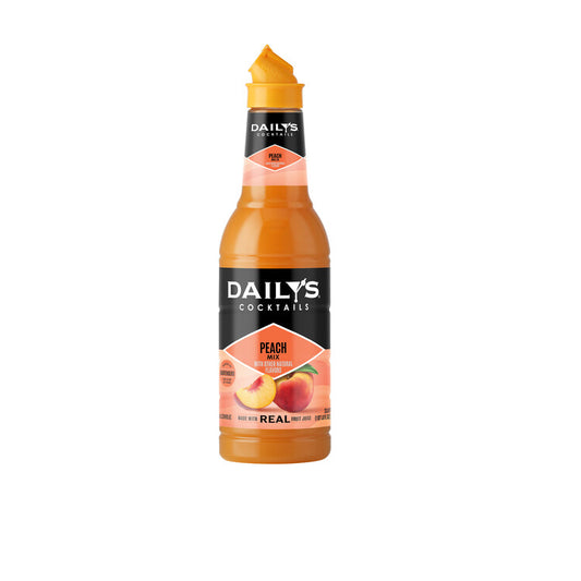 Daily's Peach Daiquiri Mix - 1.0L - Front