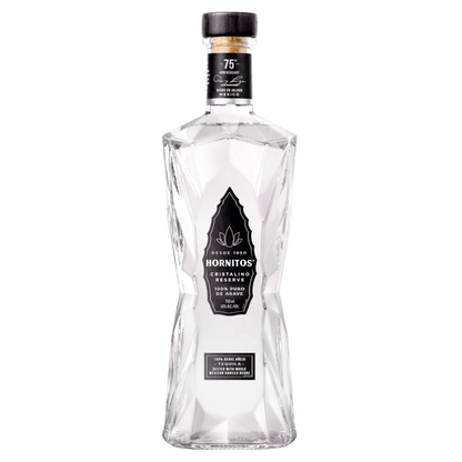 Hornitos Tequila Anejo Cristalino 75th Anniversary 80 - 750ML - Front