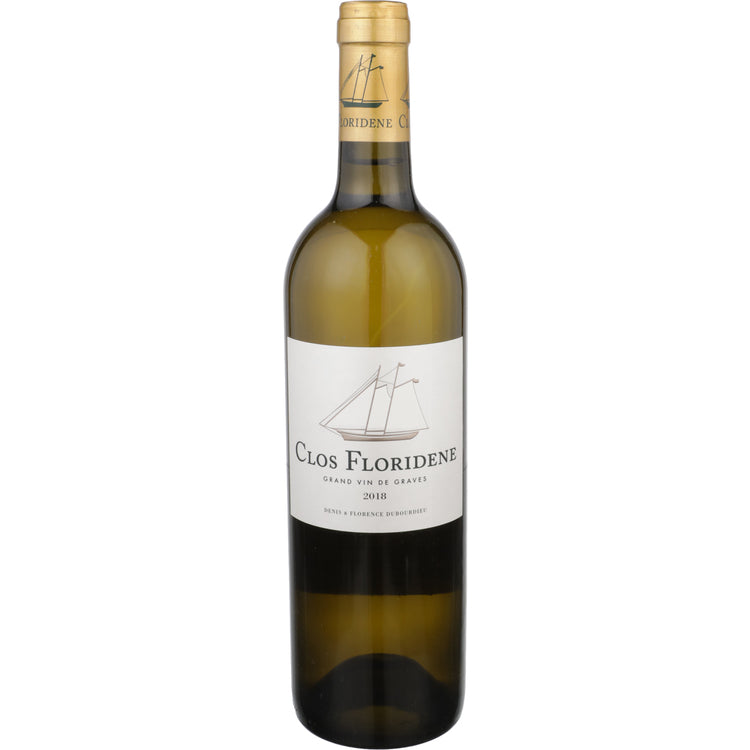 Clos Floridene Graves Blanc 2018 Wood Box - 750ML - Front