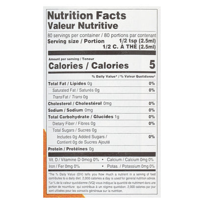 Angostura Bitters Orange - 6.7 Z - Back Label