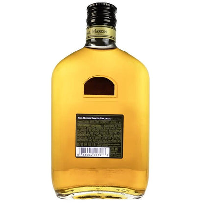 Paul Masson Smooth Chocolate Flavored Brandy Grande Amber 54 - 375ML - Back