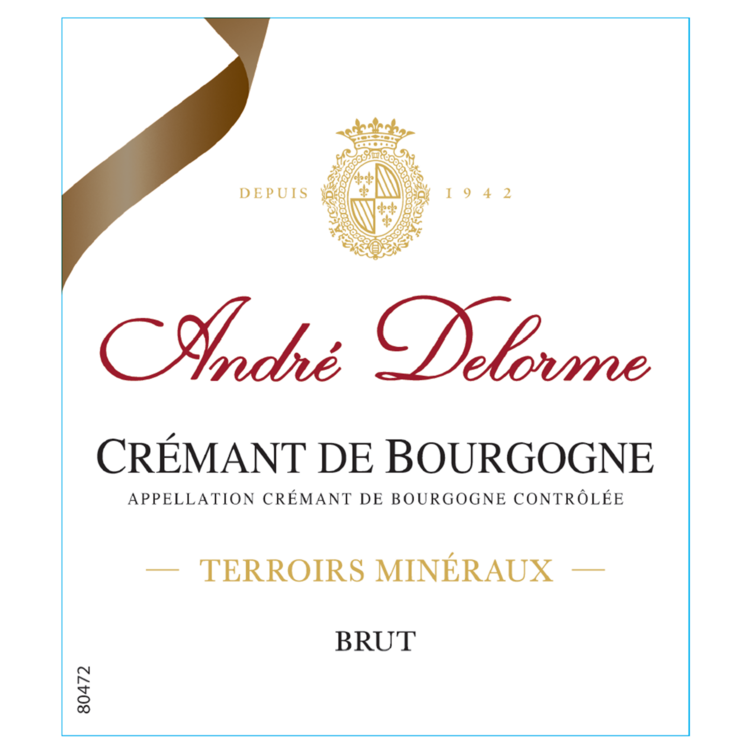Andre Delorme Cremant De Bourgogne Brut Terroirs Mineraux - 750ML - Front Label