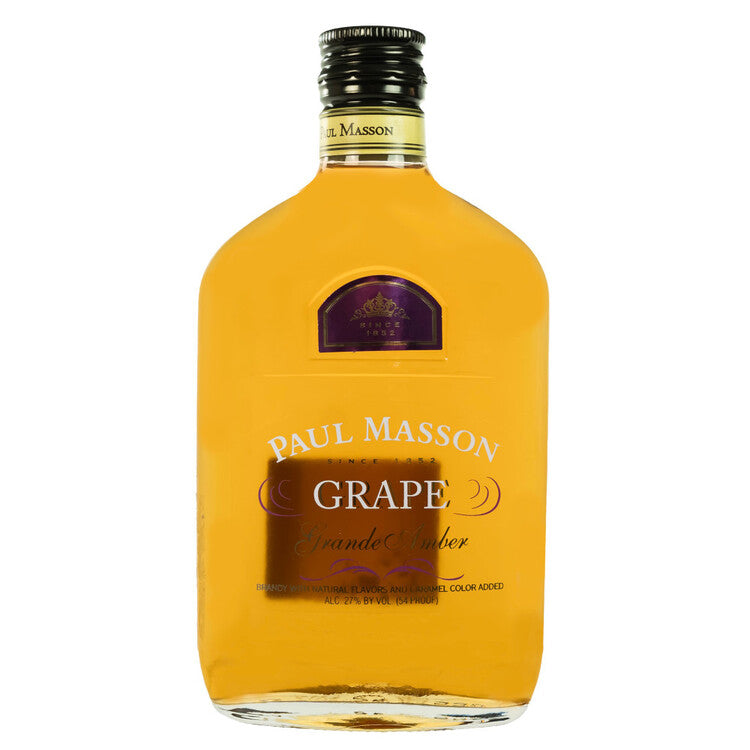 Paul Masson Grape Flavored Brandy Grande Amber 54 - 375ML - Front
