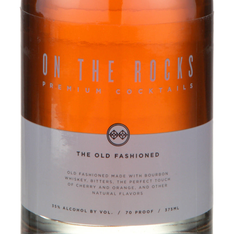Otr-On The Rocks The Old Fashioned Cocktail Crafted With Knob Creek Bo - 375ML - Front Label