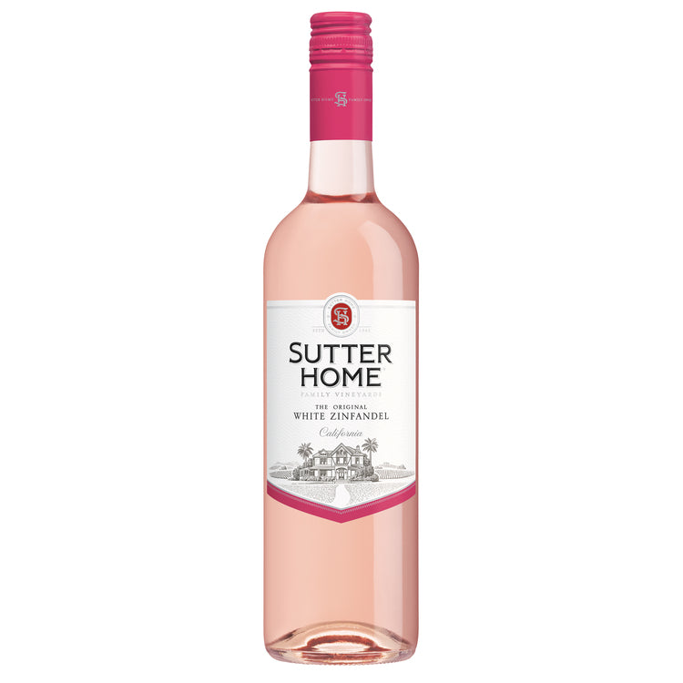 Sutter Home White Zinfandel California - 750ML - Front