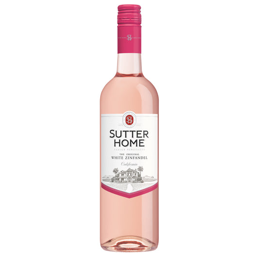Sutter Home White Zinfandel California - 750ML - Front