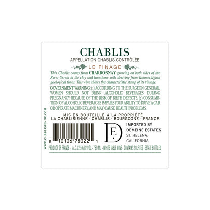 La Chablisienne Chablis 2023 - 750ML