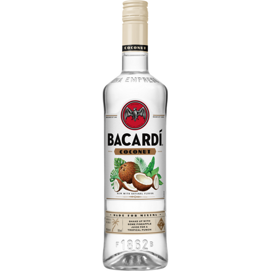Bacardi Coconut Flavored Rum Coco 70 - 750ML - Front
