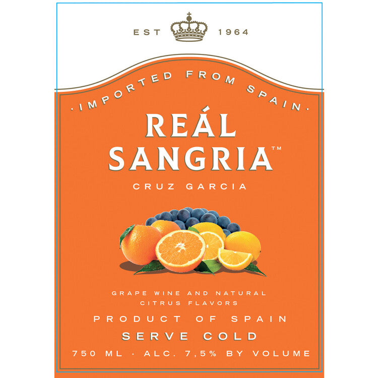 Real Sangria - 750ML - Front