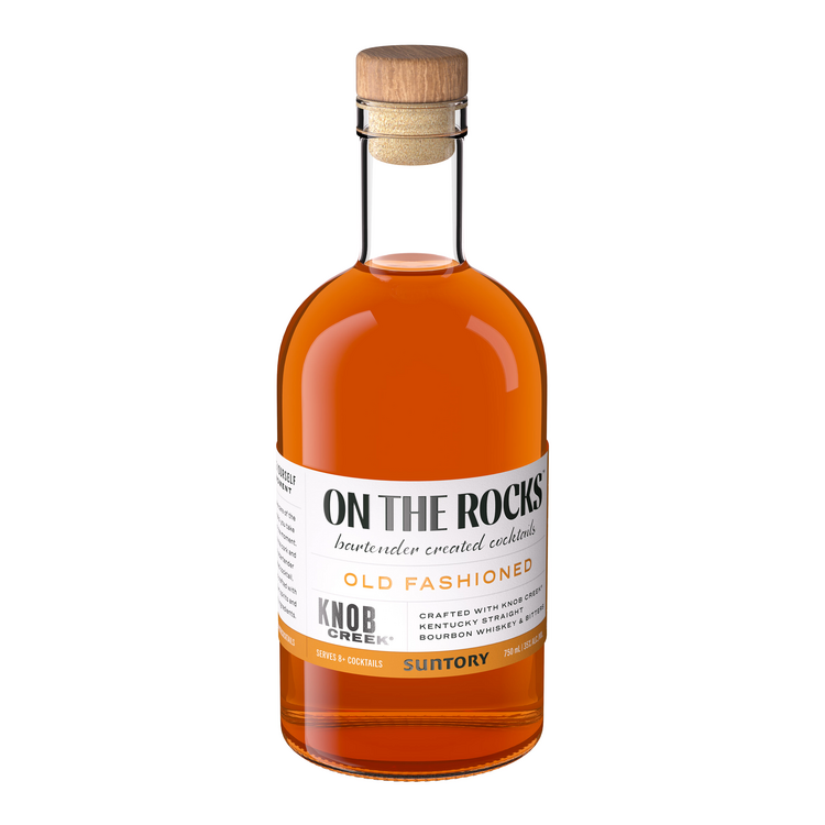Otr-On The Rocks The Old Fashioned Cocktail Crafted With Knob Creek Bo - 750ML - Front Label