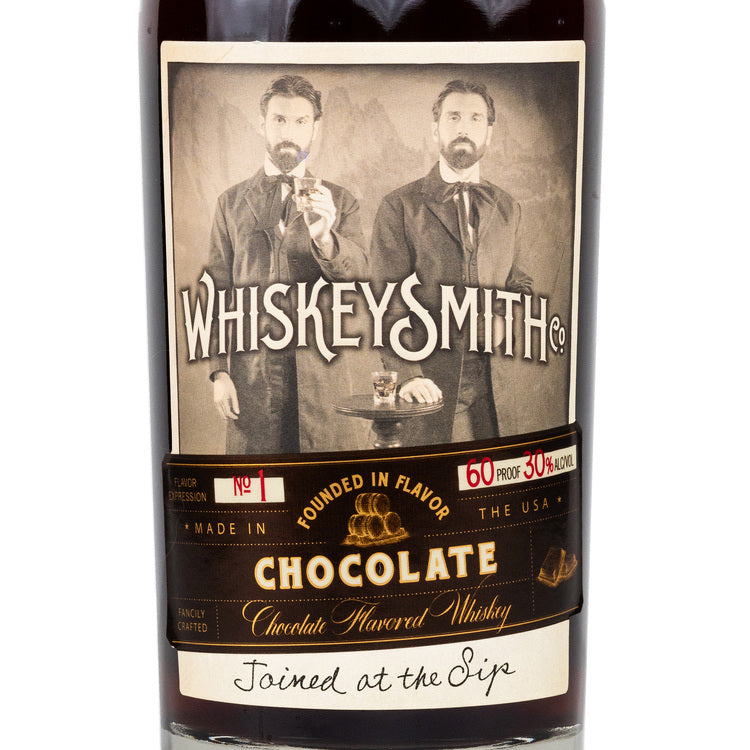 Whiskeysmith Chocolate Flavored Whiskey 60 - 750ML - Front Label