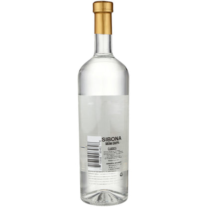 Sibona Grappa Classica 80 - 1.0L - Back