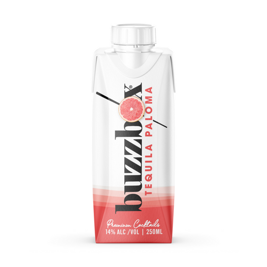 Buzzbox Tequila Paloma Cocktail 24 - 250ML - Front