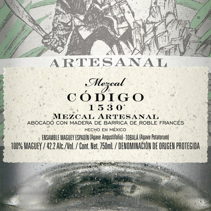 Codigo 1530 Mezcal Artesanal Joven 84.4 - 750ML