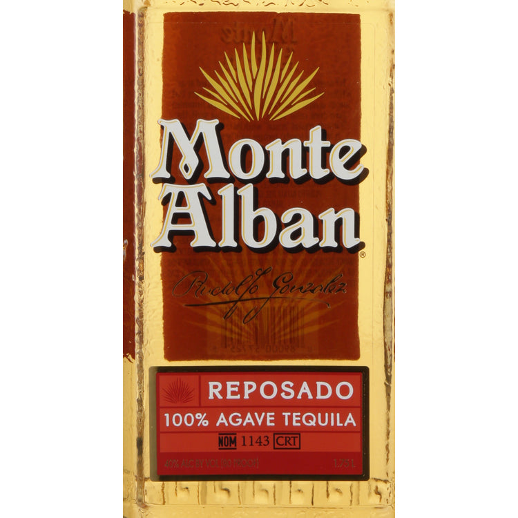 Monte Alban Tequila Reposado 80 - 1.75L - Front Label