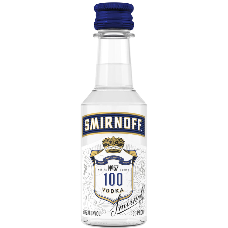 Smirnoff Vodka 100 - 50ML - Front