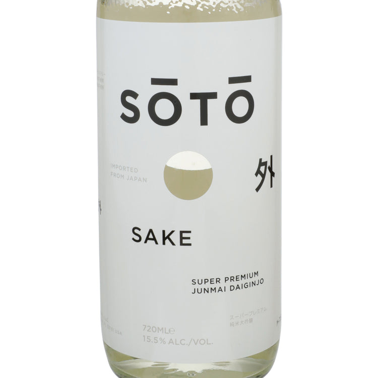 Soto Junmai Daiginjo Sake Super Premium - 720ML - Front Label