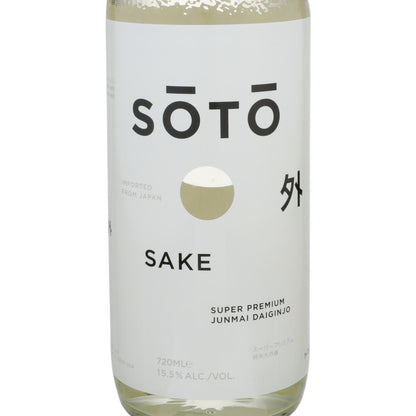Soto Junmai Daiginjo Sake Super Premium - 720ML - Front Label