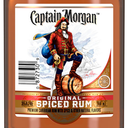 Captain Morgan Spiced Rum Original Real Madagascar Vanilla 70 - 200ML