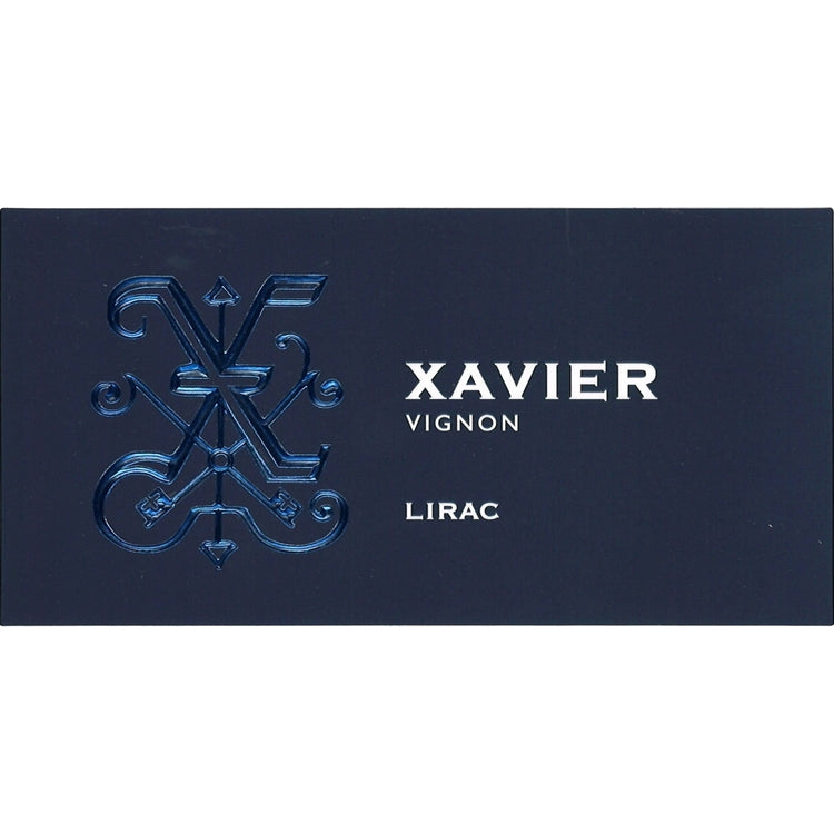 Xavier Vignon Lirac Rouge 2022 - 750ML - Front Label