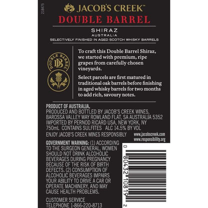 Jacob'S Creek Shiraz Double Barrel Australia - 750ML