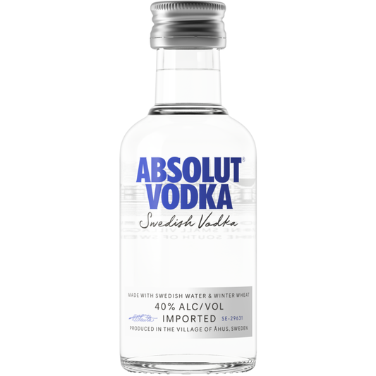 Absolut Vodka 80 - 50ML - Front